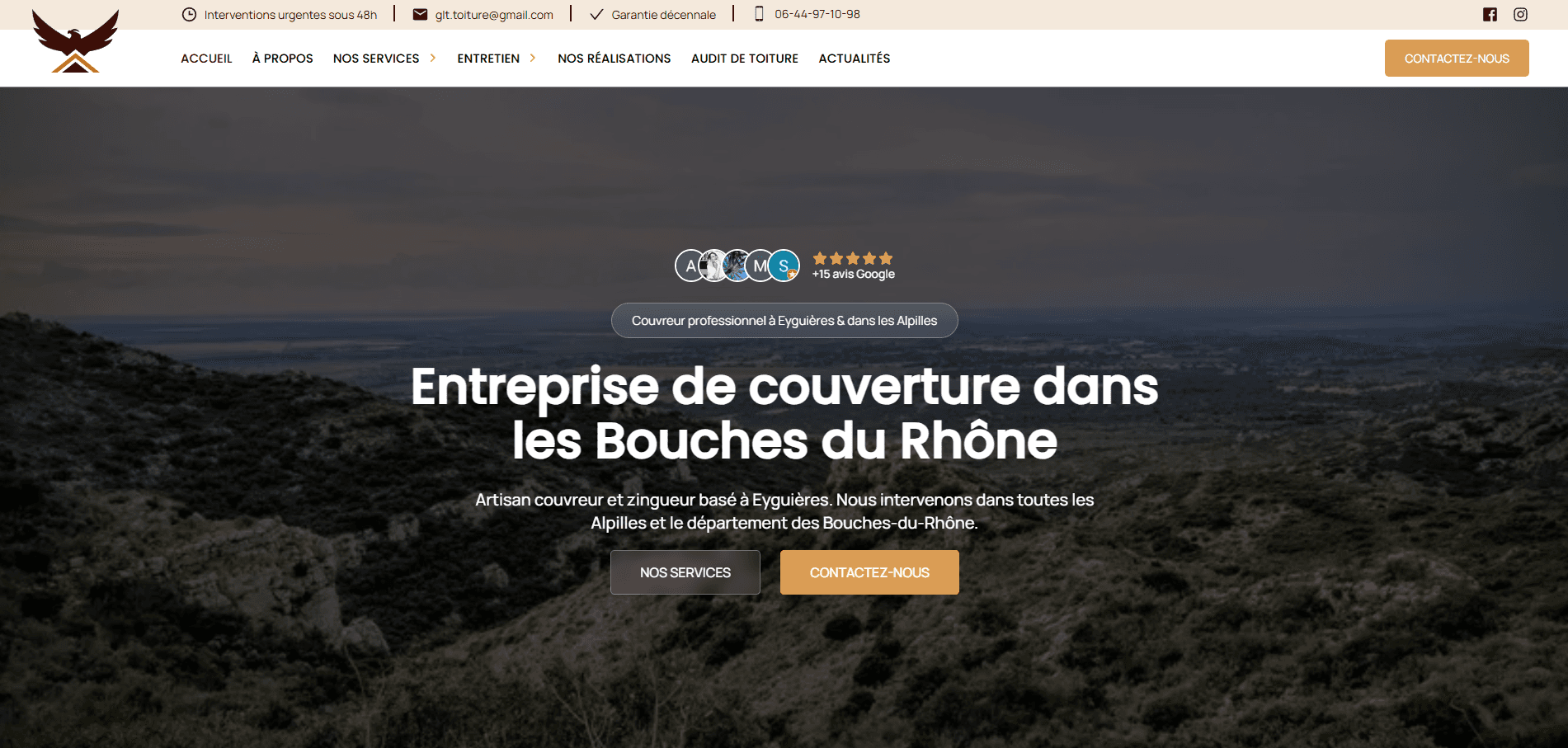 Aperçu du projet GLT Toiture